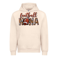 Sandshell football nana with leopard Urban Hoodie - texasbilliewilder