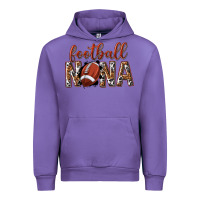 Tulip football nana with leopard Urban Hoodie - texasbilliewilder