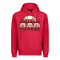 Cardinal baseball dad Premium Hoodie - Zillion Design Studio