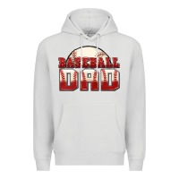 Dove Grey baseball dad Premium Hoodie - Zillion Design Studio