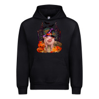 Black Pig halloween Urban Hoodie - RanaPortraitStore