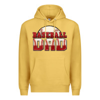 Antique Gold baseball dad Premium Hoodie - Zillion Design Studio