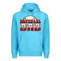 Ocean Blue baseball dad Premium Hoodie - Zillion Design Studio