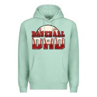 Seafoam baseball dad Premium Hoodie - Zillion Design Studio