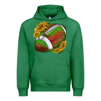 Emerald footballwithsunflowers Urban Hoodie - texasbilliewilder