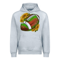 Heather Grey footballwithsunflowers Urban Hoodie - texasbilliewilder
