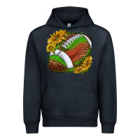 Navy footballwithsunflowers Urban Hoodie - texasbilliewilder