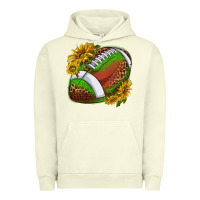 Pigment Pistachio footballwithsunflowers Urban Hoodie - texasbilliewilder