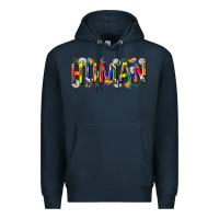 Navy pride human Premium Hoodie - texasbilliewilder