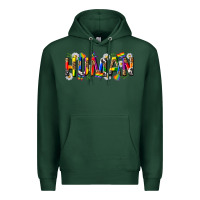 Sports Green pride human Premium Hoodie - texasbilliewilder