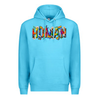 Ocean Blue pride human Premium Hoodie - texasbilliewilder