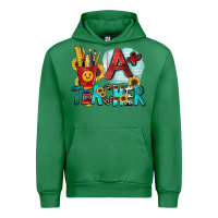 Emerald a  teacher Urban Hoodie - Zillion Design Studio