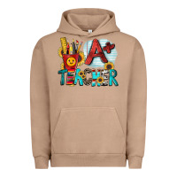 Pigment Burro a  teacher Urban Hoodie - Zillion Design Studio