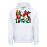 White a  teacher Urban Hoodie - Zillion Design Studio