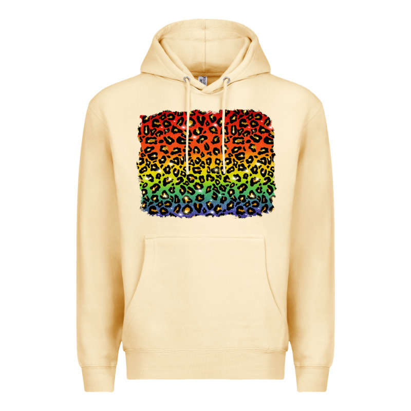 Pride Leopard Background Lgbt Premium Hoodie by texasbilliewilder | Teevron