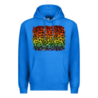 True Royal pride leopard background lgbt Premium Hoodie - texasbilliewilder