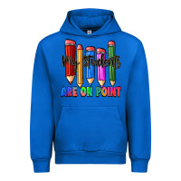 Cobalt my students are on point Urban Hoodie - Zillion Design Studio