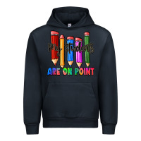 Navy my students are on point Urban Hoodie - Zillion Design Studio