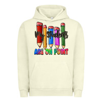 Pigment Pistachio my students are on point Urban Hoodie - Zillion Design Studio