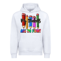 White my students are on point Urban Hoodie - Zillion Design Studio