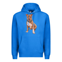 True Royal Brown Pitbull Premium Hoodie - RanaPortraitStore