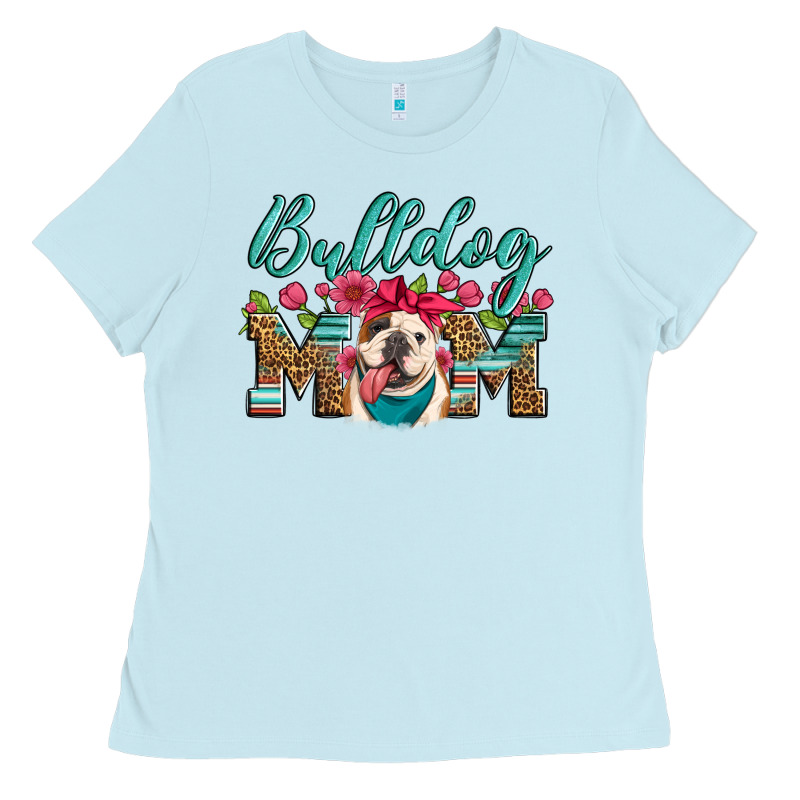English Bulldog Mom Ladies Tee by Artiststas | Teevron