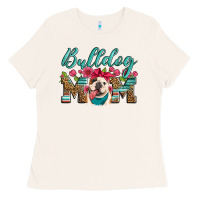 Bone english bulldog mom Ladies Tee - Artiststas