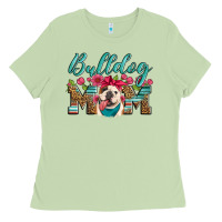 Matcha english bulldog mom Ladies Tee - Artiststas