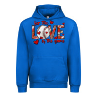Cobalt for the love of the game baseball Urban Hoodie - texasbilliewilder