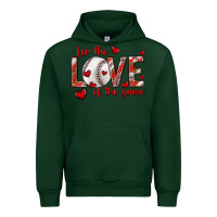 Forest Green for the love of the game baseball Urban Hoodie - texasbilliewilder