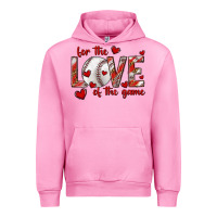 Fuchsia Pink for the love of the game baseball Urban Hoodie - texasbilliewilder