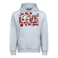 Heather Grey for the love of the game baseball Urban Hoodie - texasbilliewilder
