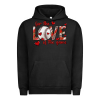 Pigment Black for the love of the game baseball Urban Hoodie - texasbilliewilder
