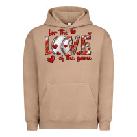 Pigment Burro for the love of the game baseball Urban Hoodie - texasbilliewilder