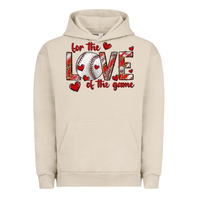 For The Love Of The Game Baseball Urban Hoodie by texasbilliewilder | Teevron