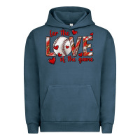 Pigment Midnight Navy for the love of the game baseball Urban Hoodie - texasbilliewilder