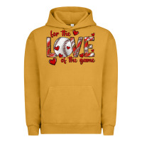 Pigment Peanut Butter for the love of the game baseball Urban Hoodie - texasbilliewilder