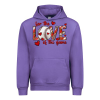 Tulip for the love of the game baseball Urban Hoodie - texasbilliewilder