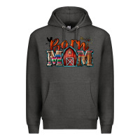 Charcoal Heather barn mom Premium Hoodie - Zillion Design Studio