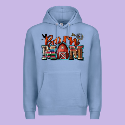 Barn Mom Premium Hoodie Designed By Zillion Design Studio