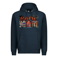 Navy barn mom Premium Hoodie - Zillion Design Studio