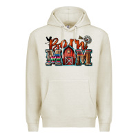 Oatmeal Heather barn mom Premium Hoodie - Zillion Design Studio