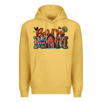 Antique Gold barn mom Premium Hoodie - Zillion Design Studio