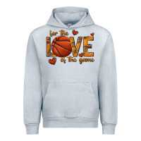 Heather Grey for the love of the game basketball Urban Hoodie - texasbilliewilder