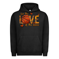 Pigment Black for the love of the game basketball Urban Hoodie - texasbilliewilder