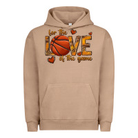 Pigment Burro for the love of the game basketball Urban Hoodie - texasbilliewilder
