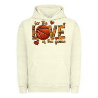 Pigment Pistachio for the love of the game basketball Urban Hoodie - texasbilliewilder