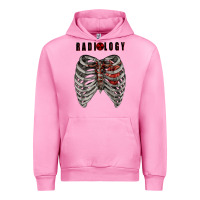 Fuchsia Pink Radiology Urban Hoodie - RanaPortraitStore
