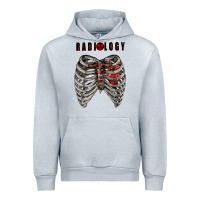 Heather Grey Radiology Urban Hoodie - RanaPortraitStore