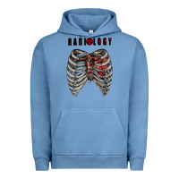 Pigment Pebble Blue Radiology Urban Hoodie - RanaPortraitStore